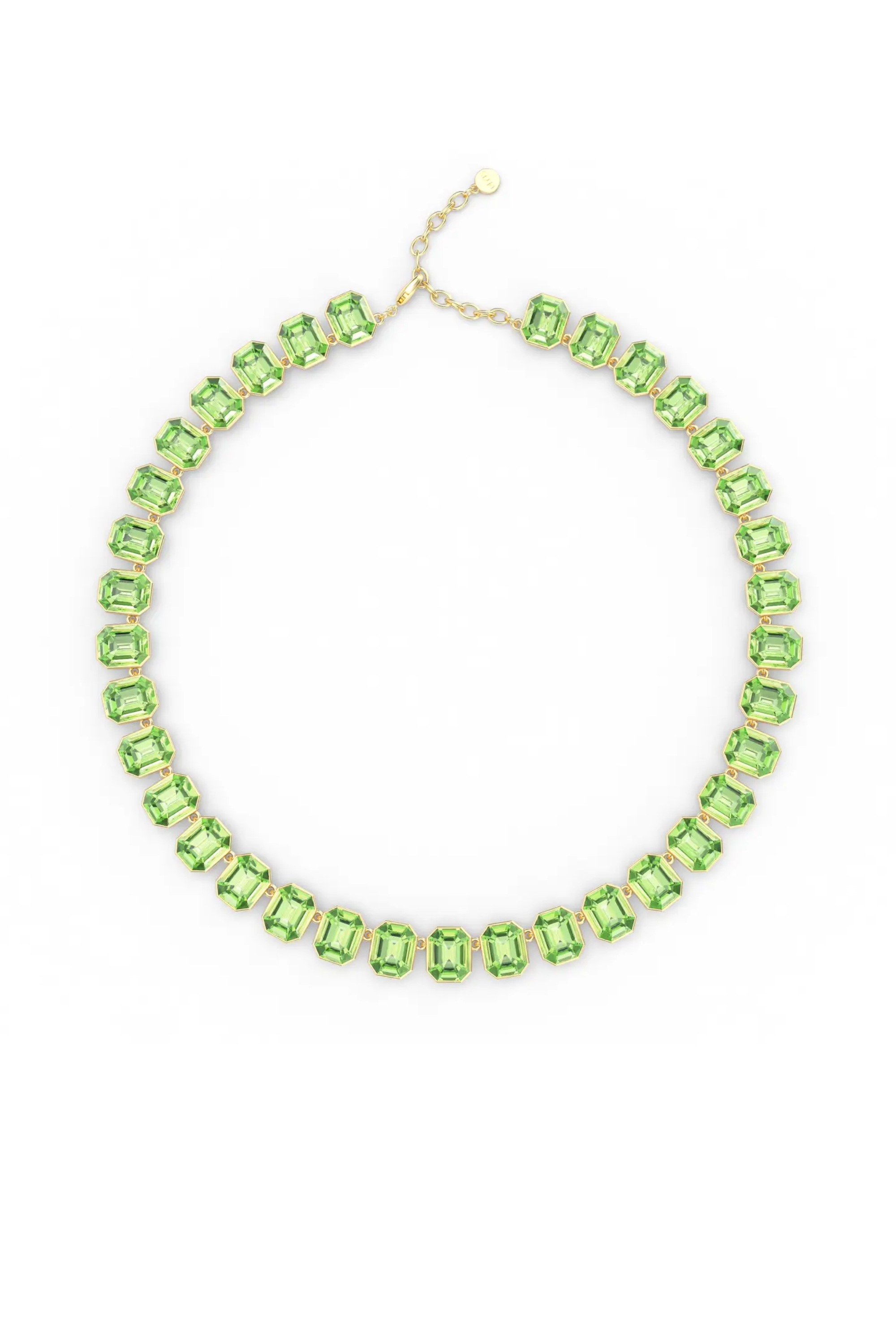 NECKLACE - OCTAGON PERIDOT