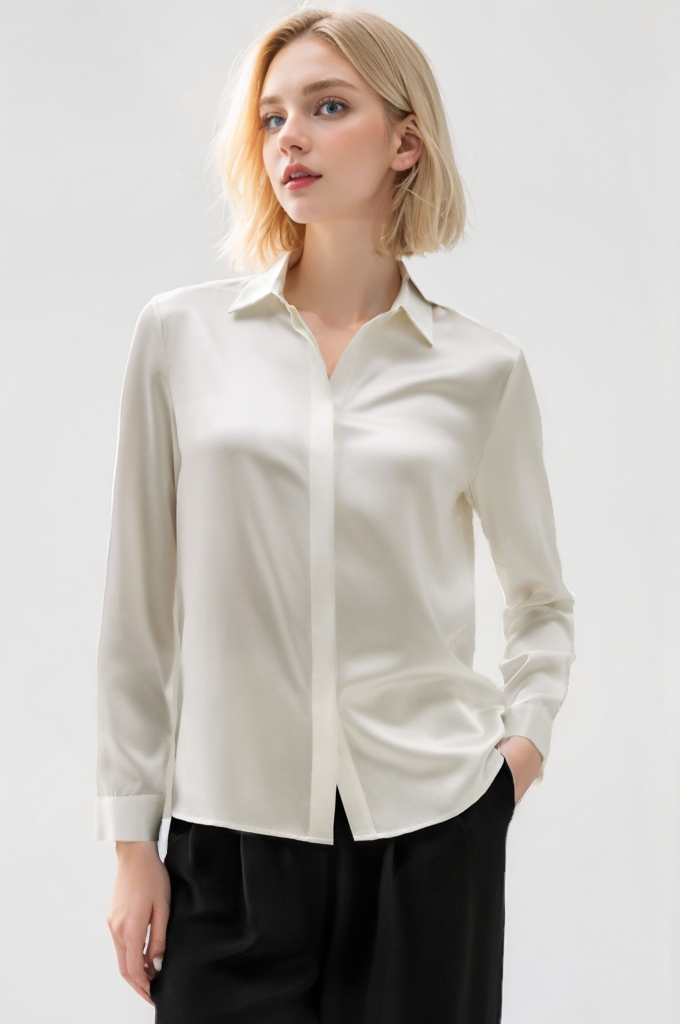 SILK DRESS SHIRT