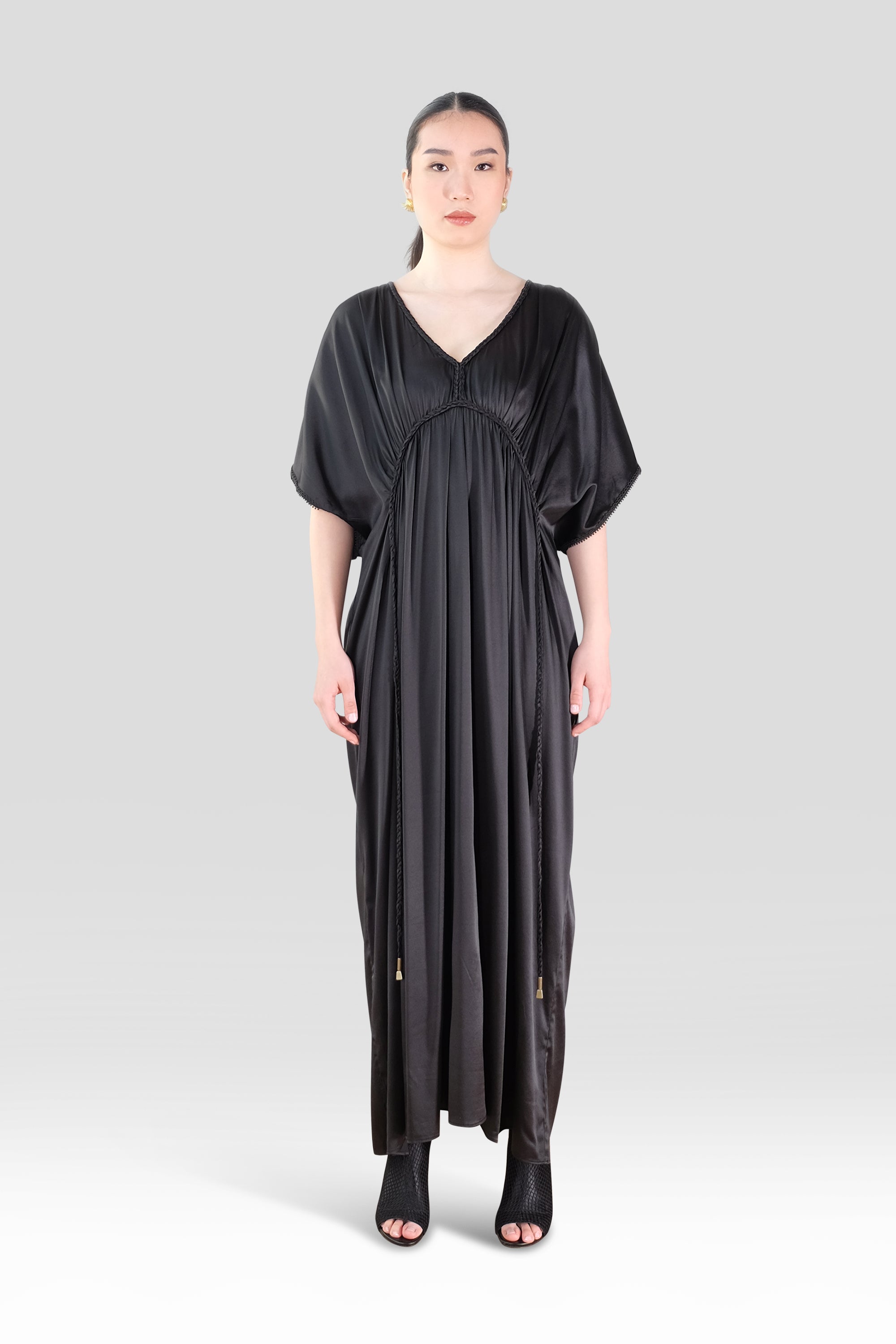 SILK GRECIAN MAXI