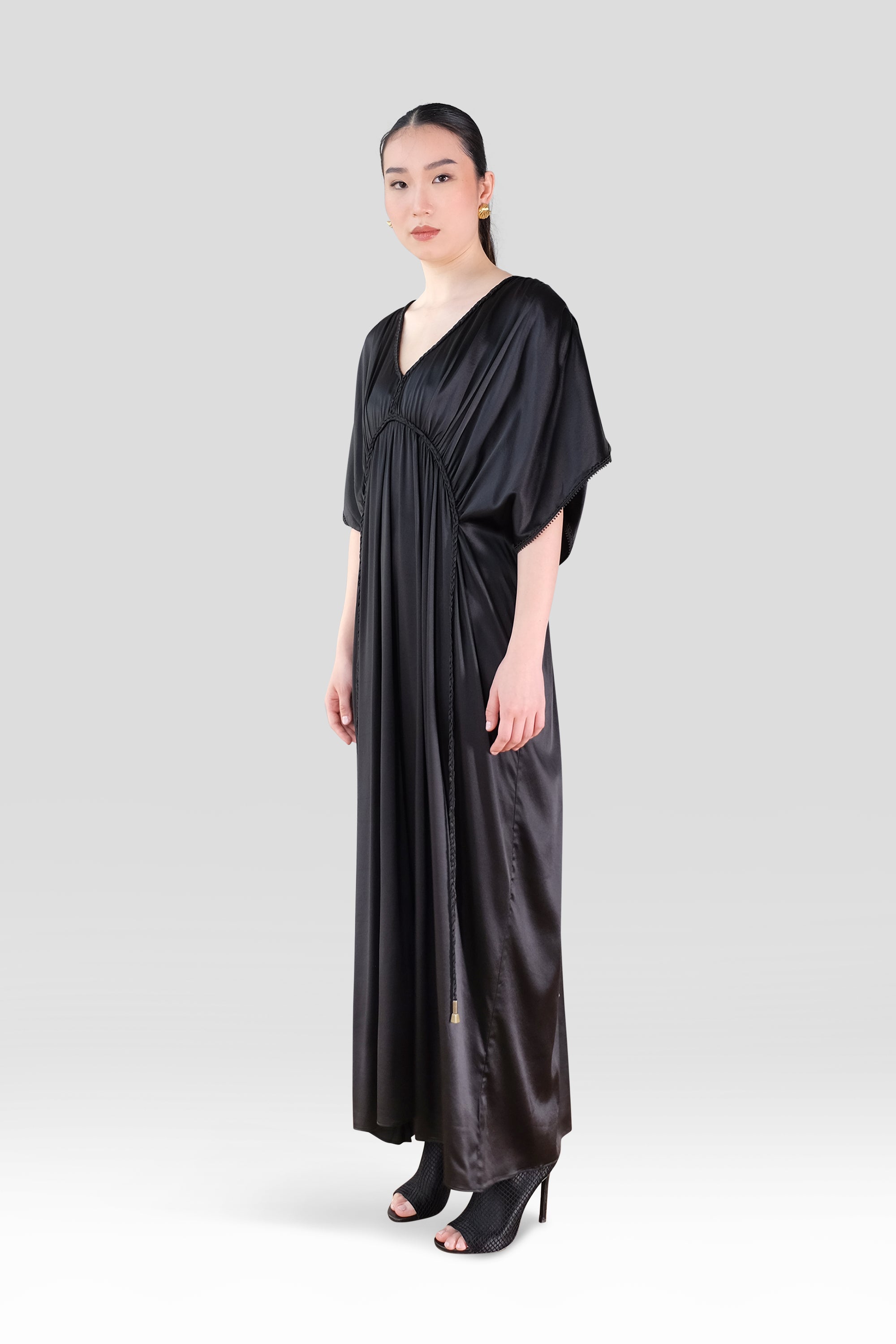 SILK GRECIAN MAXI