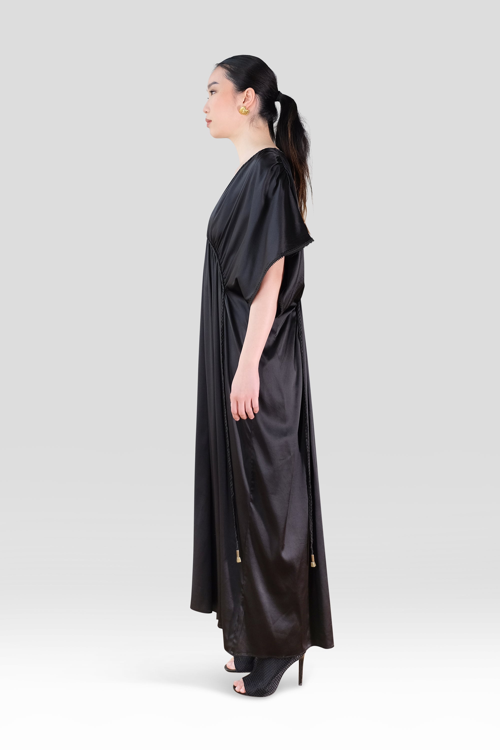 SILK GRECIAN MAXI