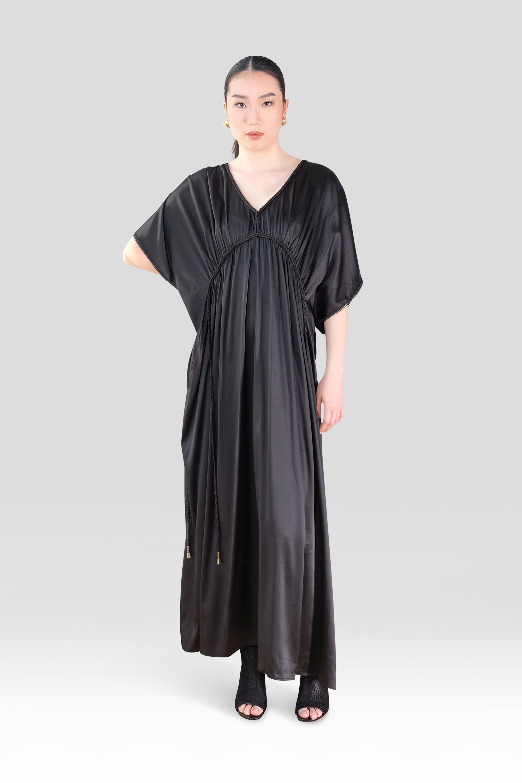 SILK GRECIAN MAXI