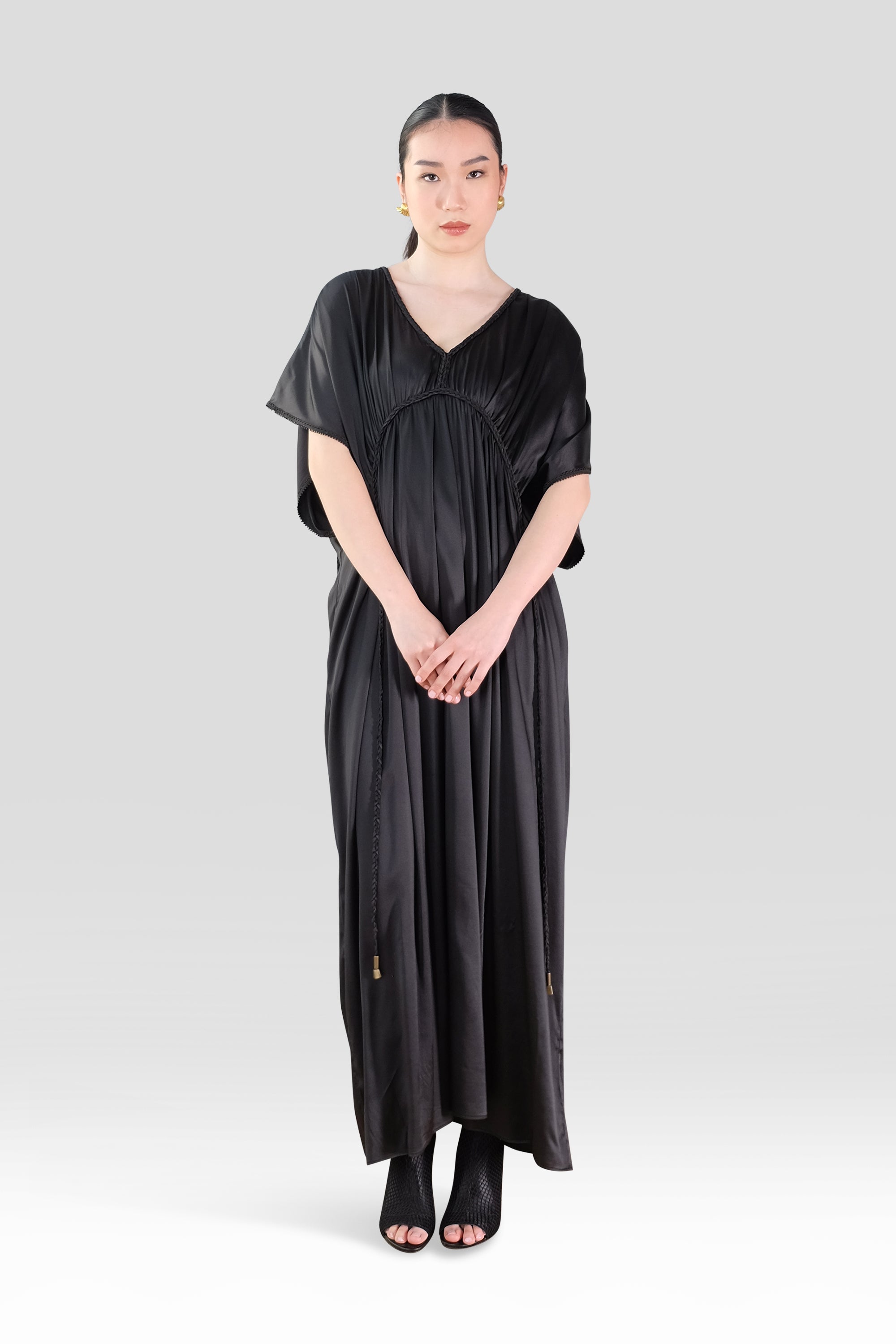 SILK GRECIAN MAXI