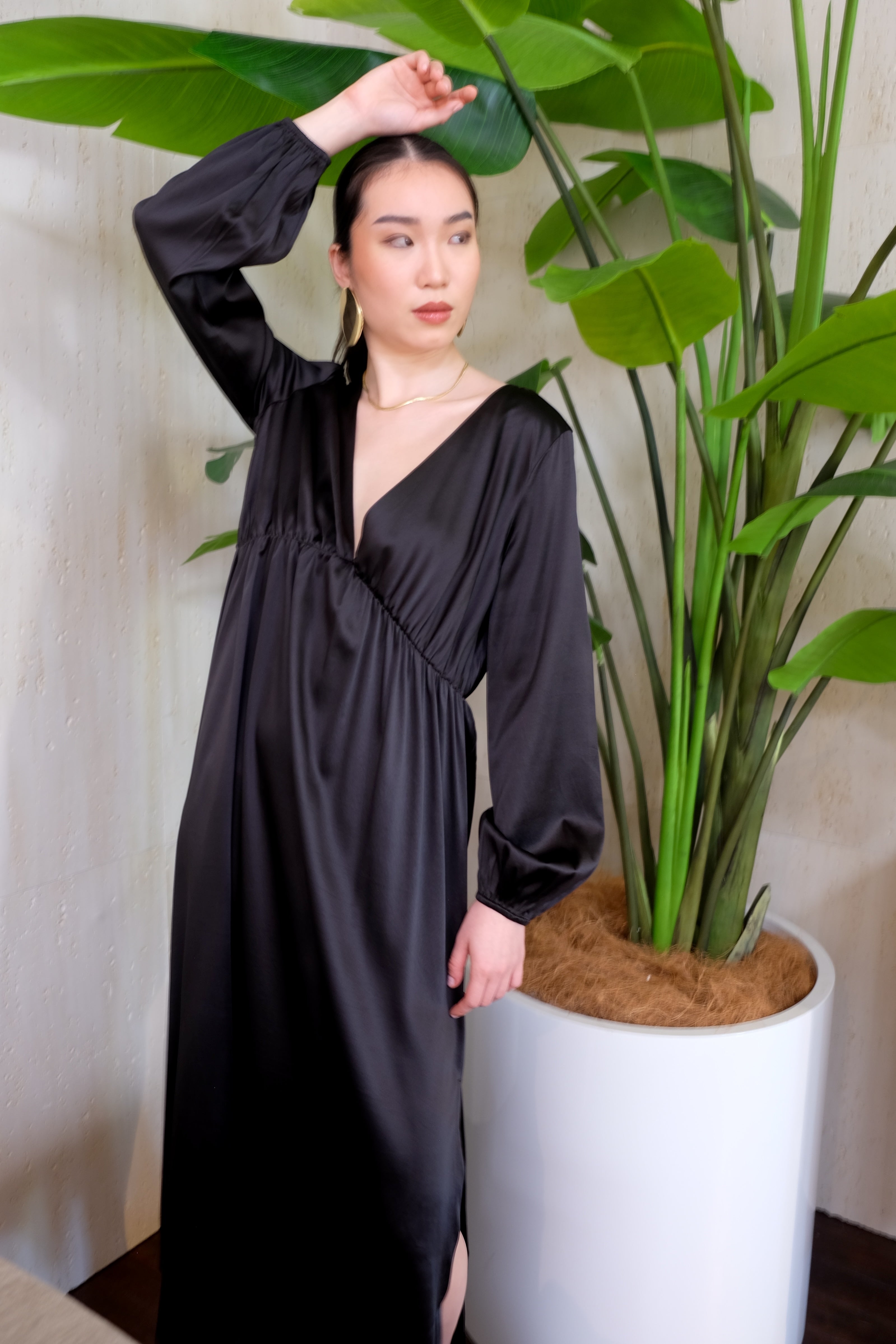 SILK AROURA GOWN