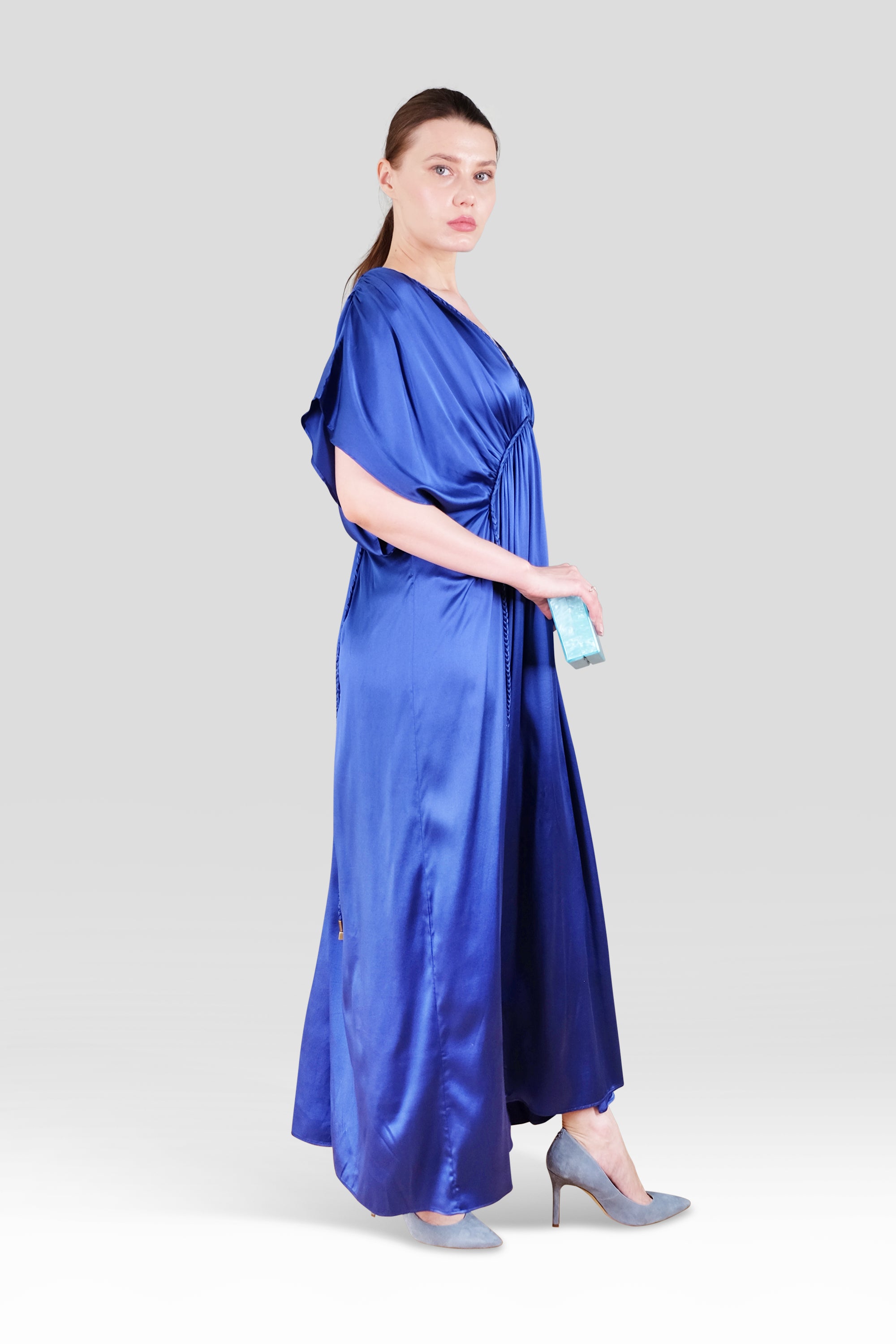 SILK GRECIAN MAXI