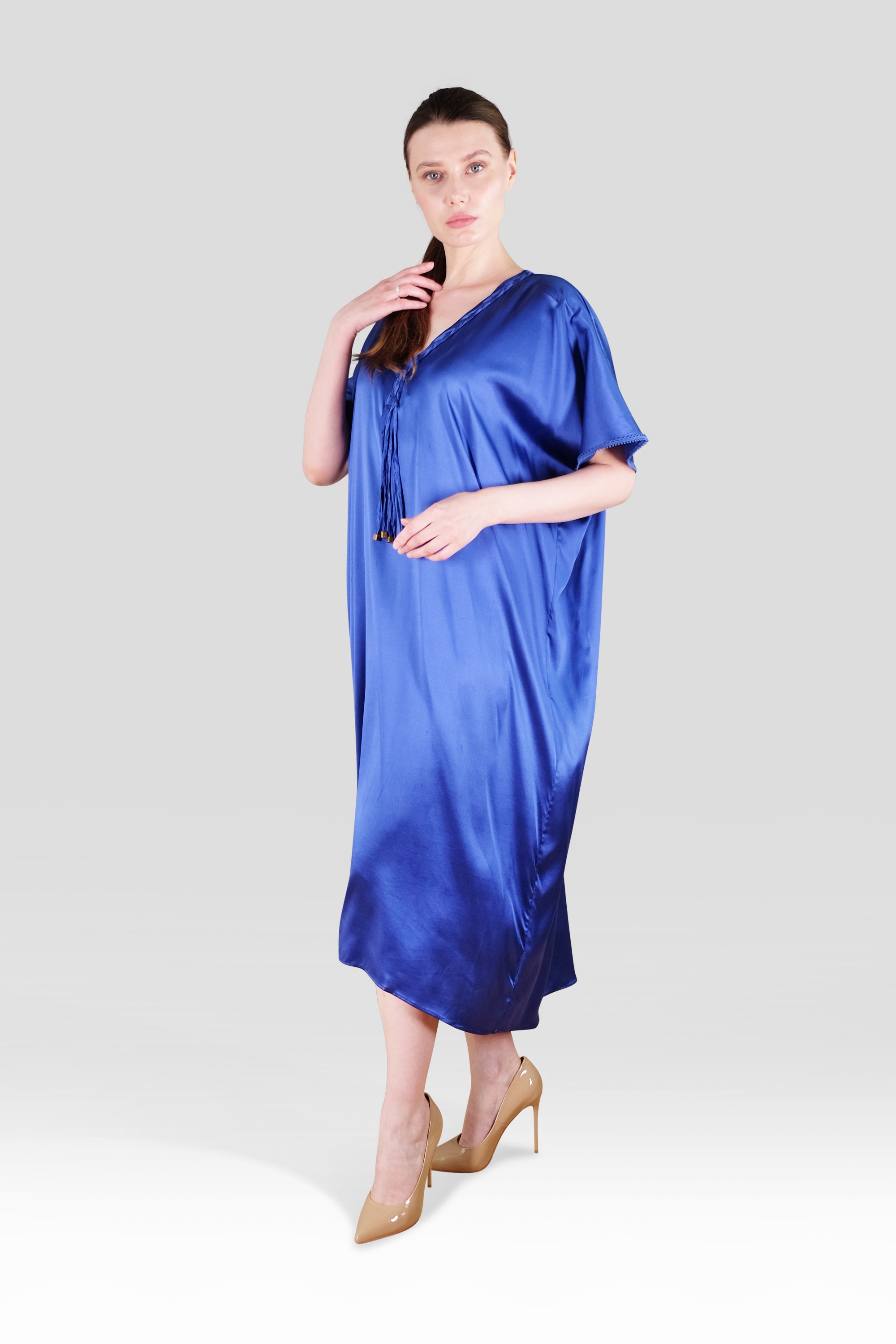 SILK MID LENGTH KAFTAN