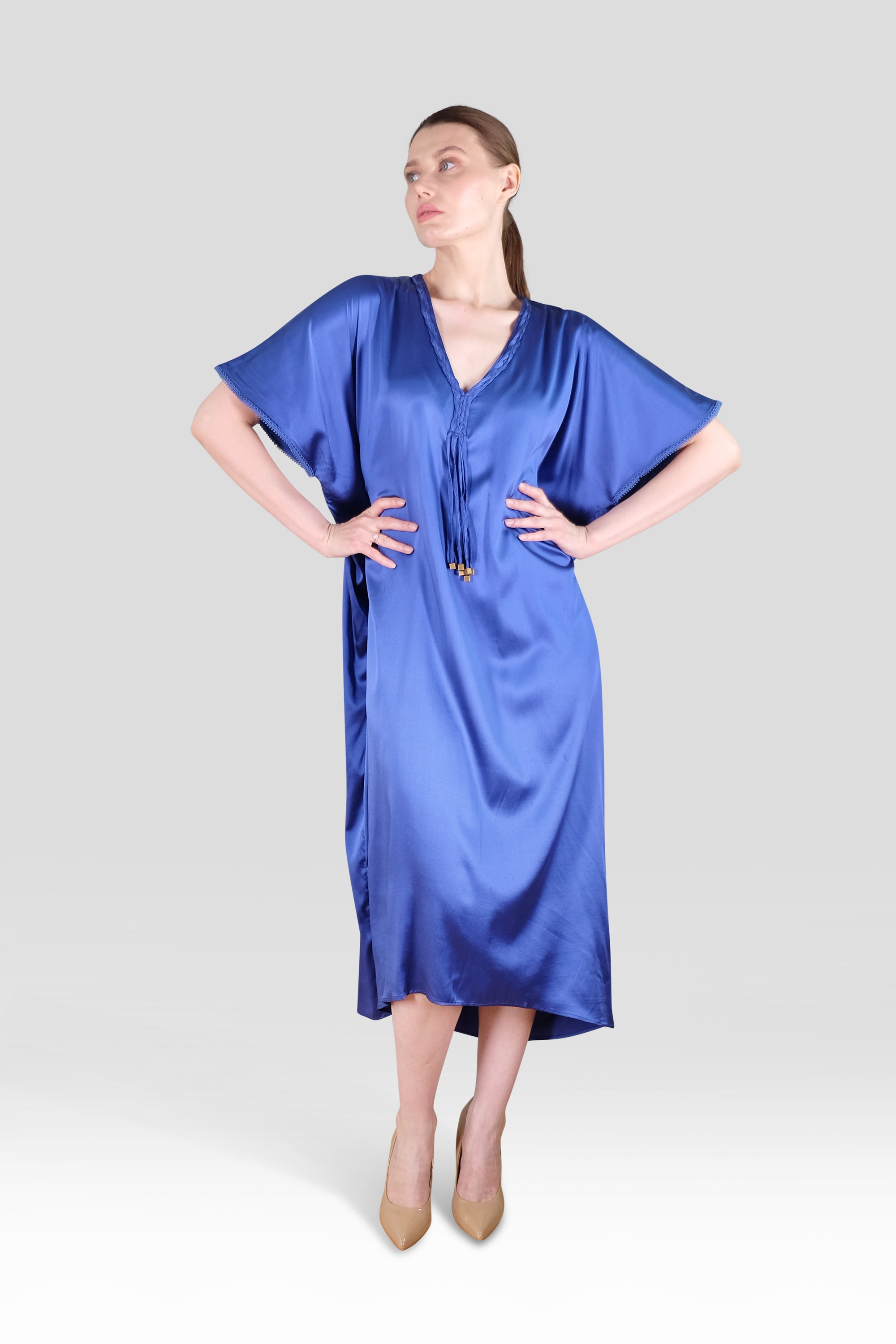 SILK MID LENGTH KAFTAN