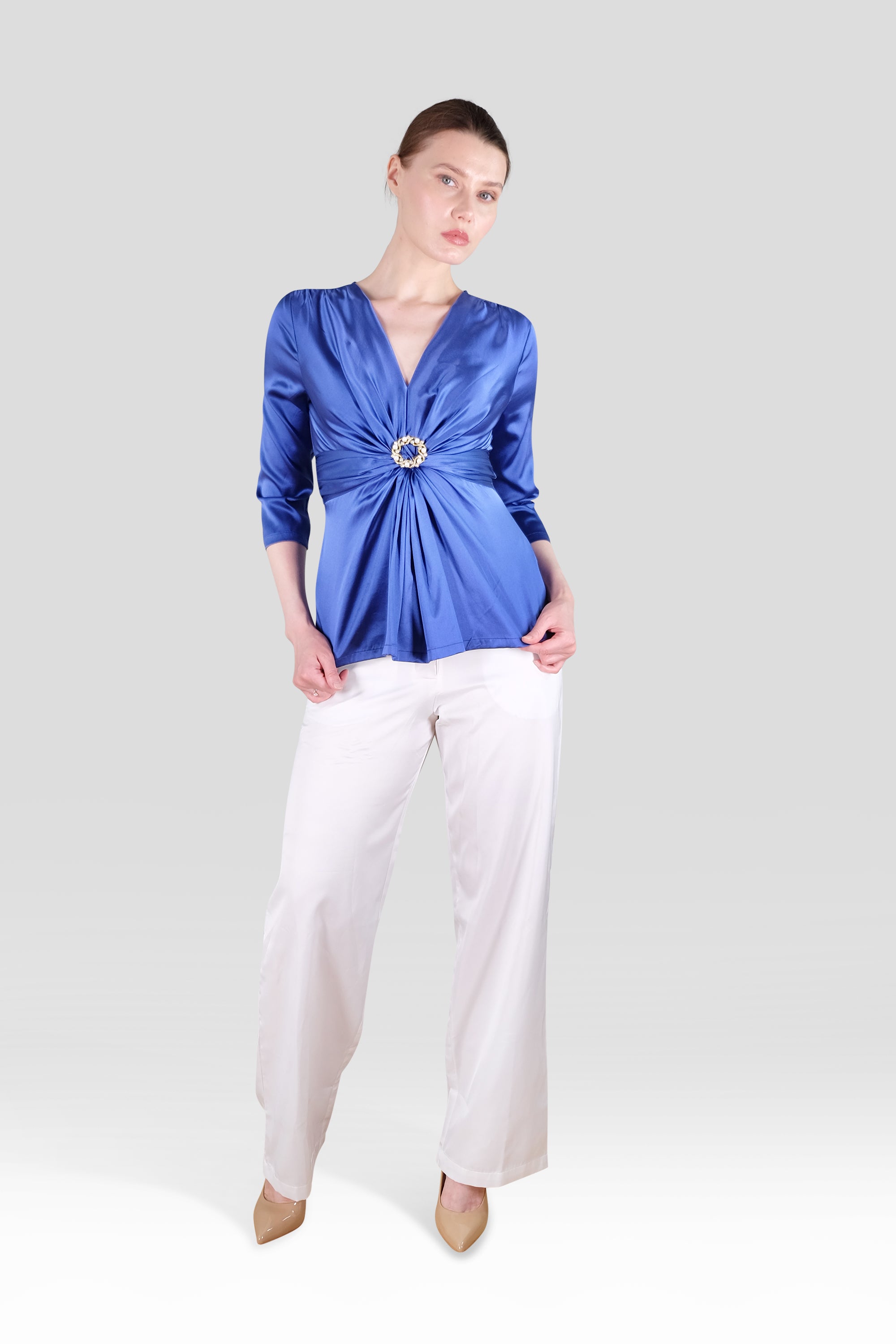 SILK ROMA BLOUSE