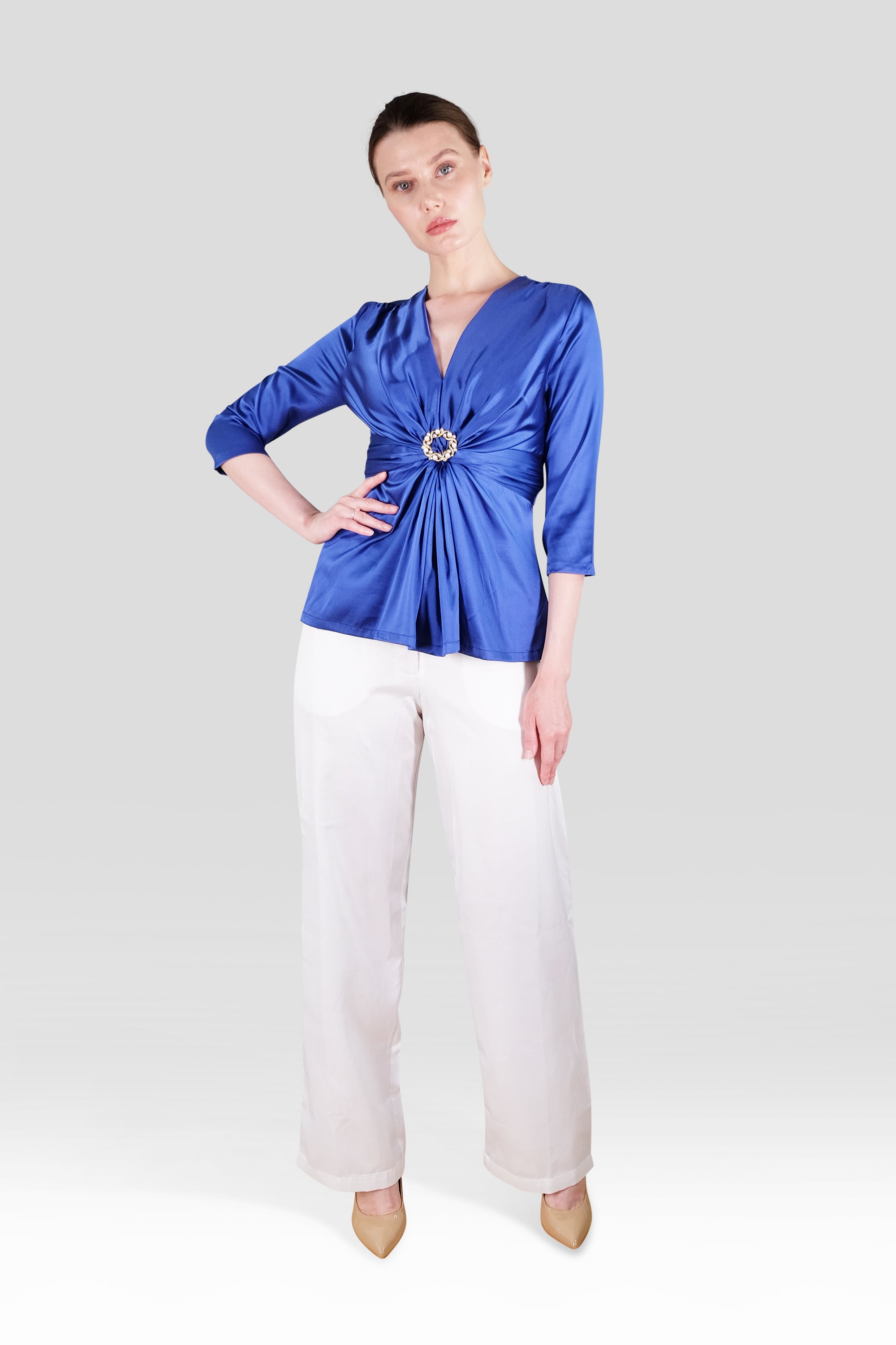 SILK ROMA BLOUSE