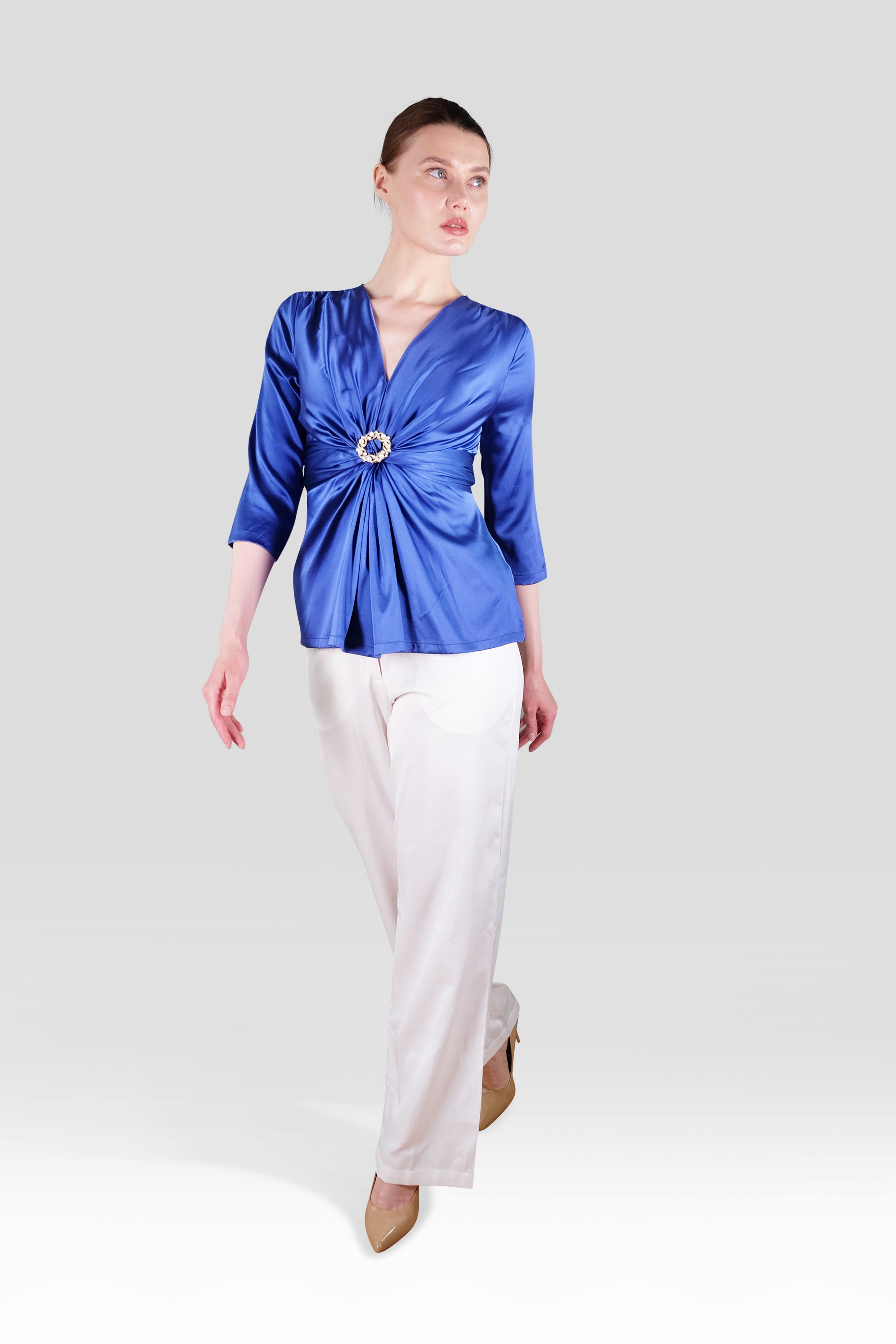 SILK ROMA BLOUSE