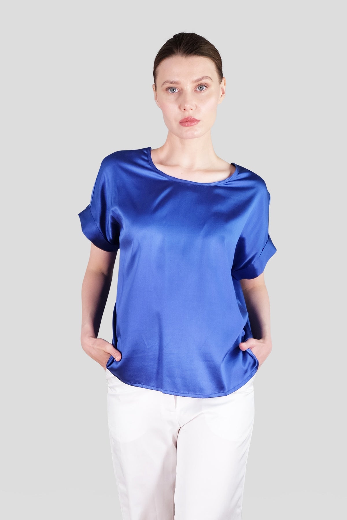 SILK BASIC TEE