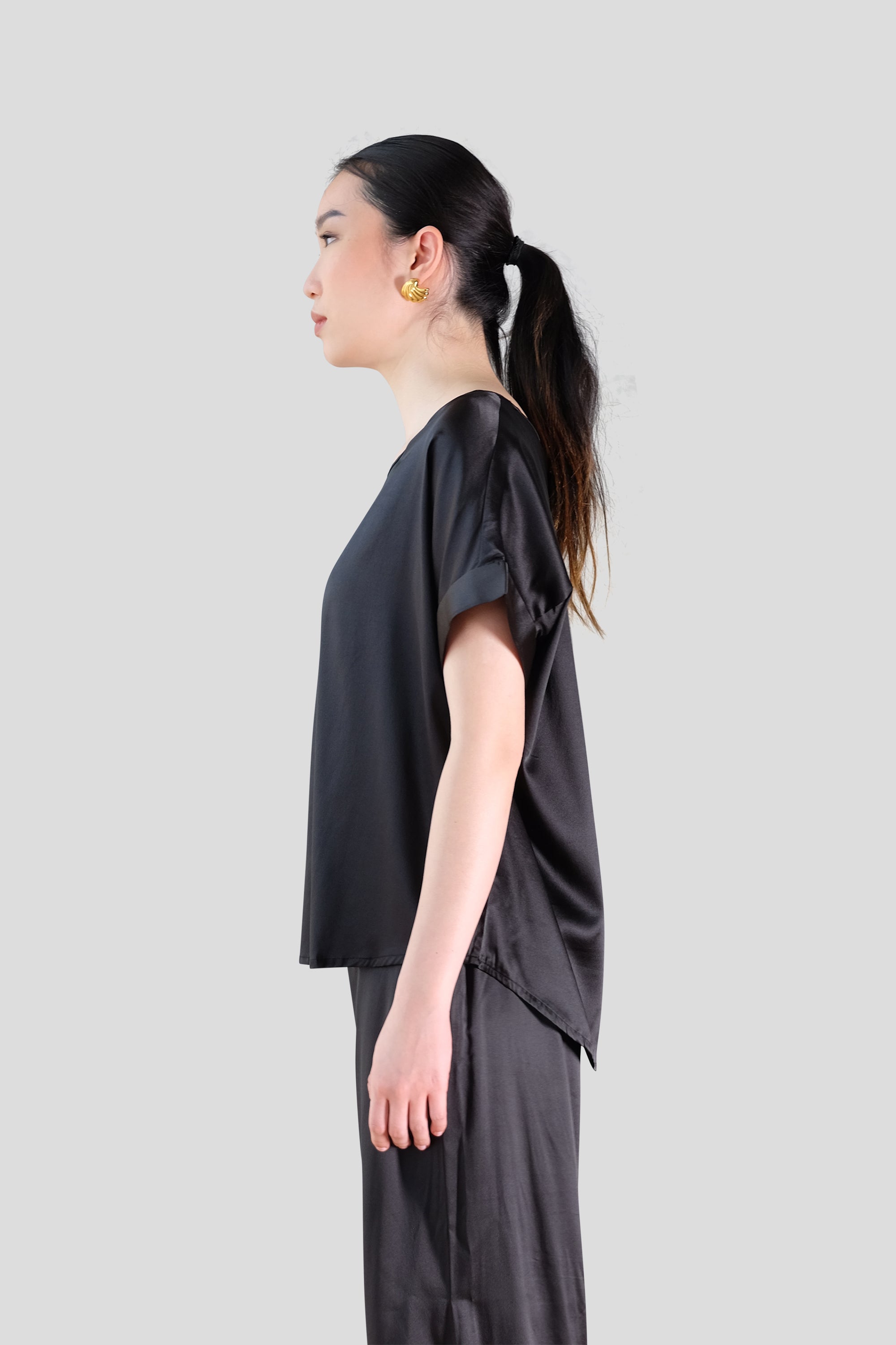 SILK BASIC TEE