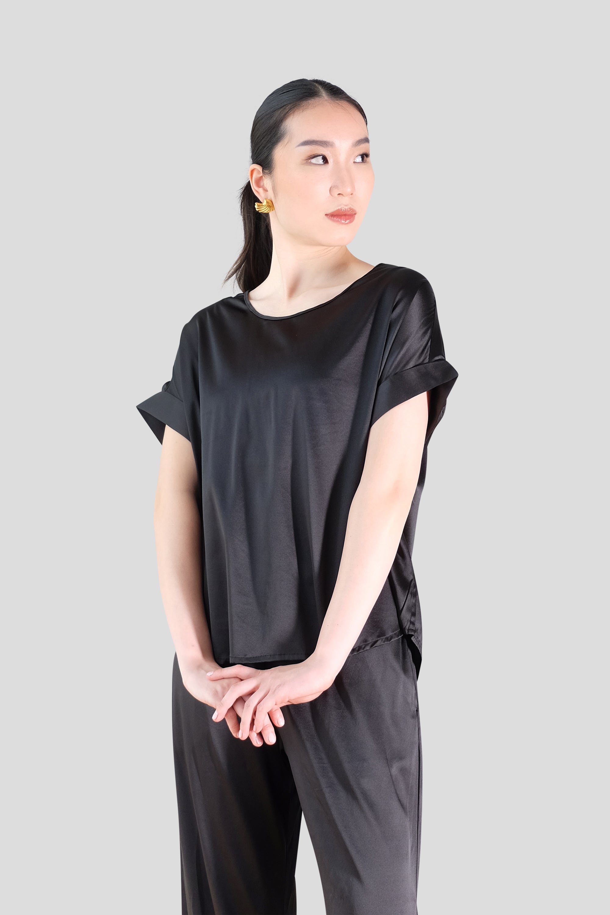 SILK BASIC TEE