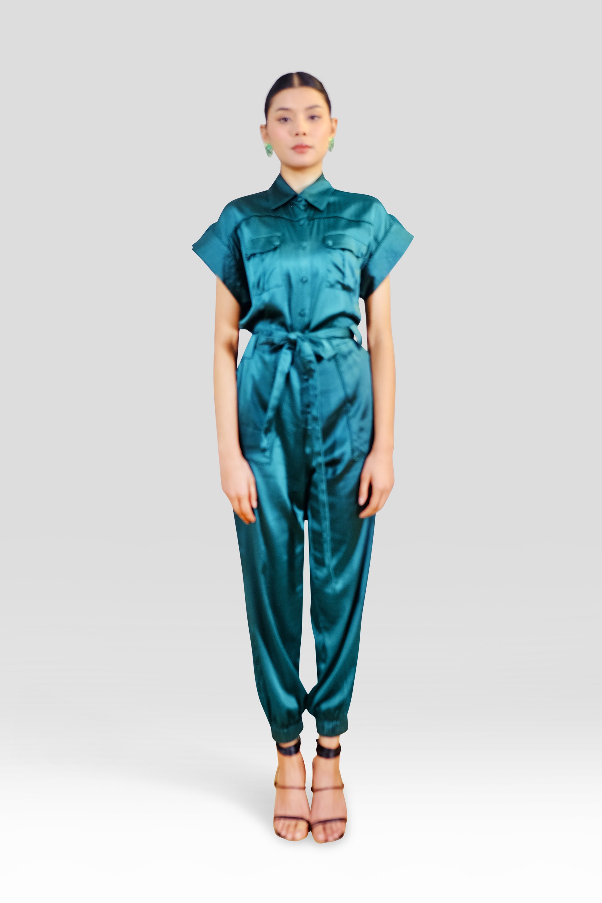 SILK JUMPSUIT