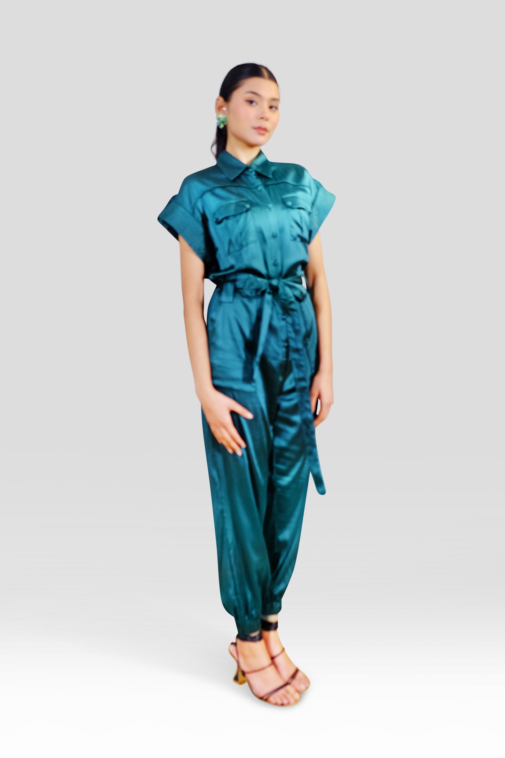 SILK JUMPSUIT