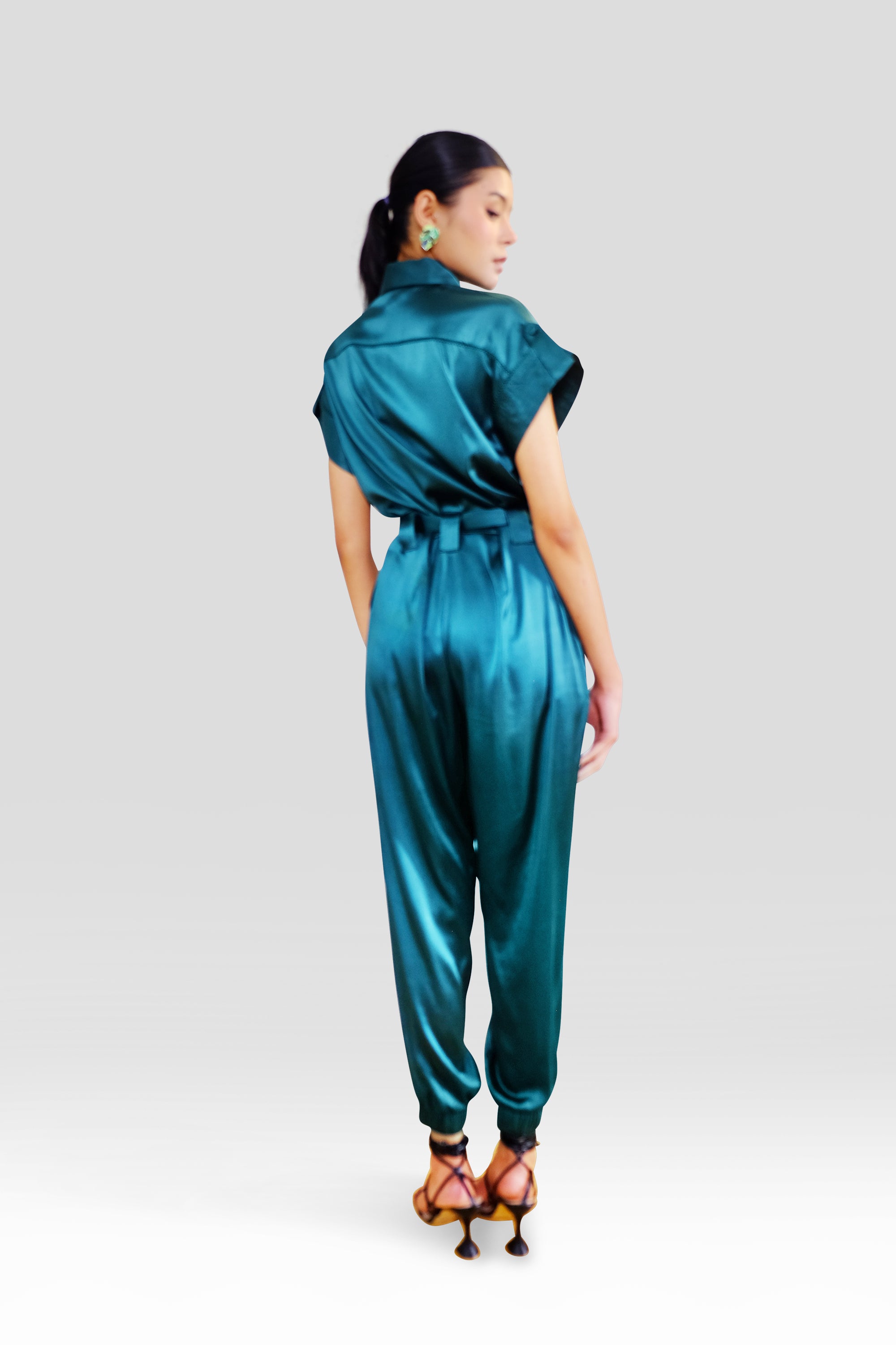 SILK JUMPSUIT