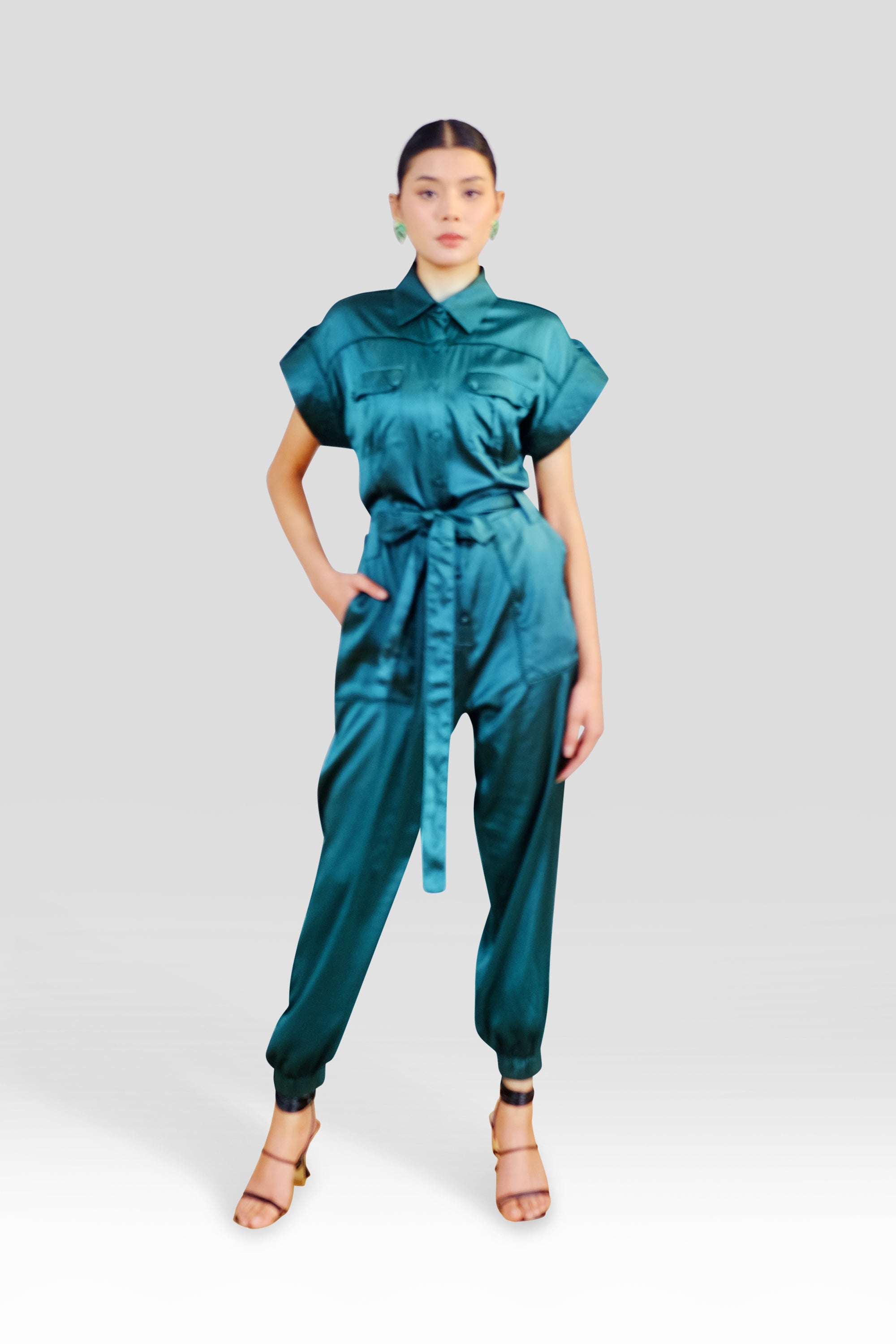 SILK JUMPSUIT