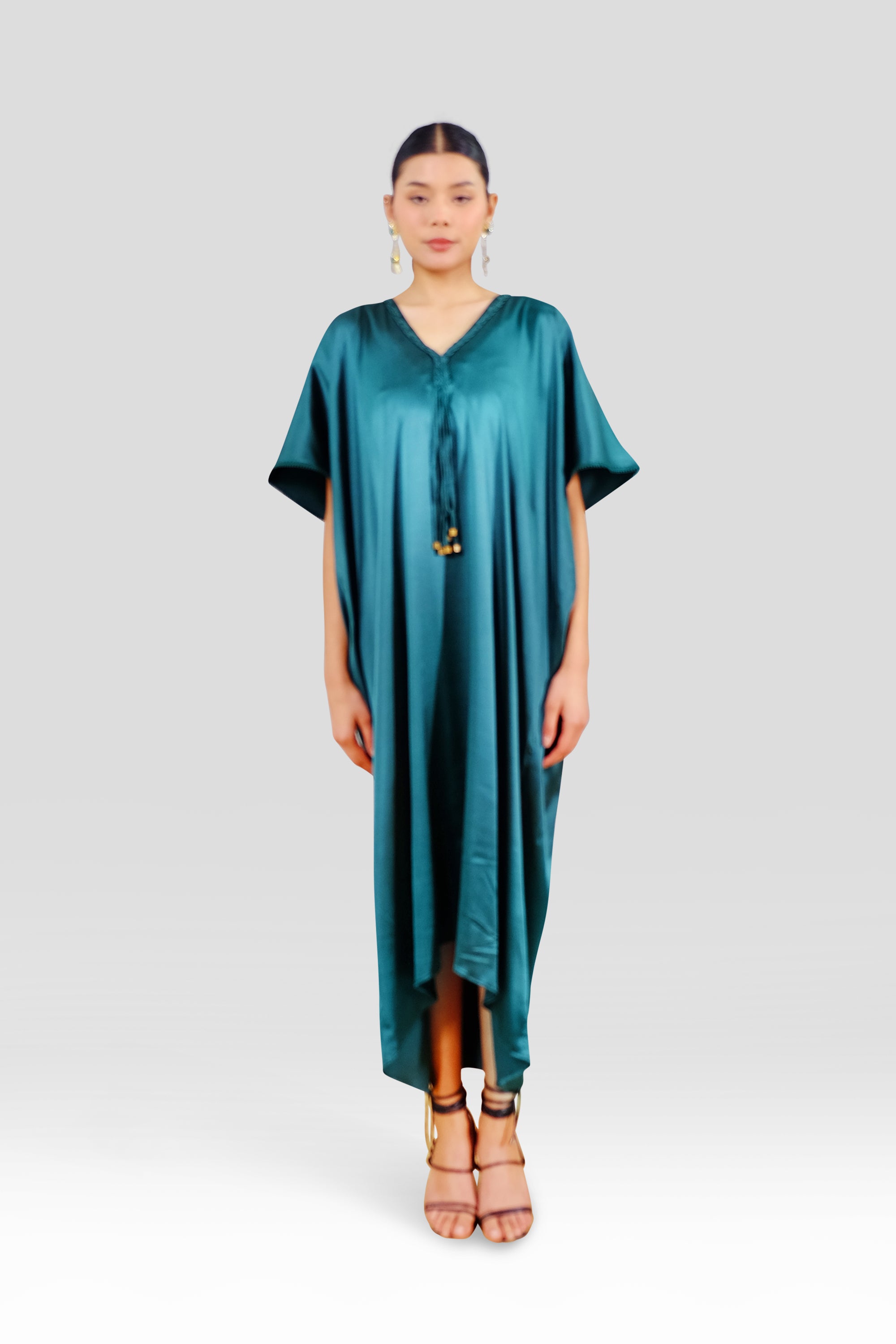 SILK MID LENGTH KAFTAN