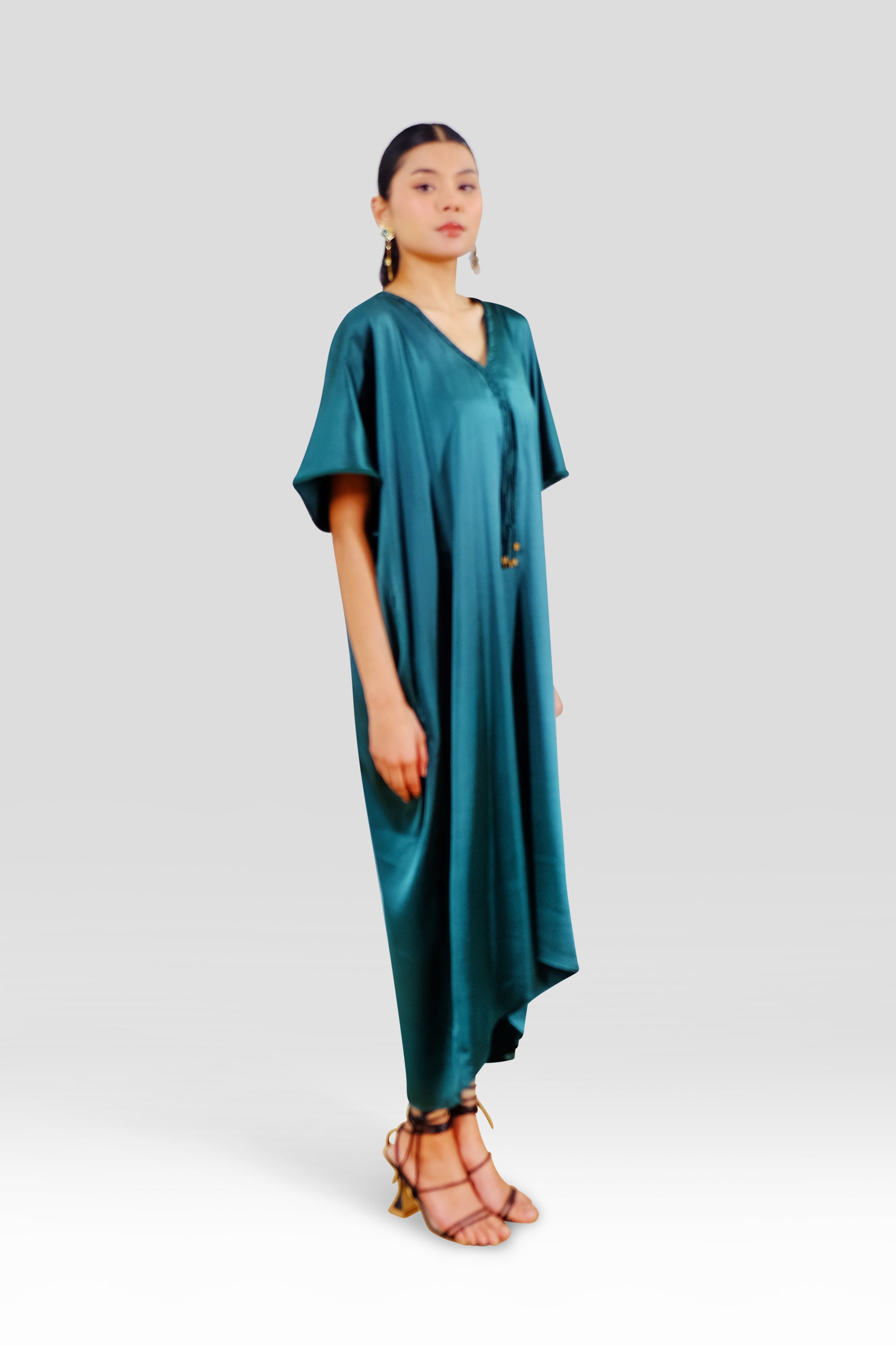 SILK MID LENGTH KAFTAN