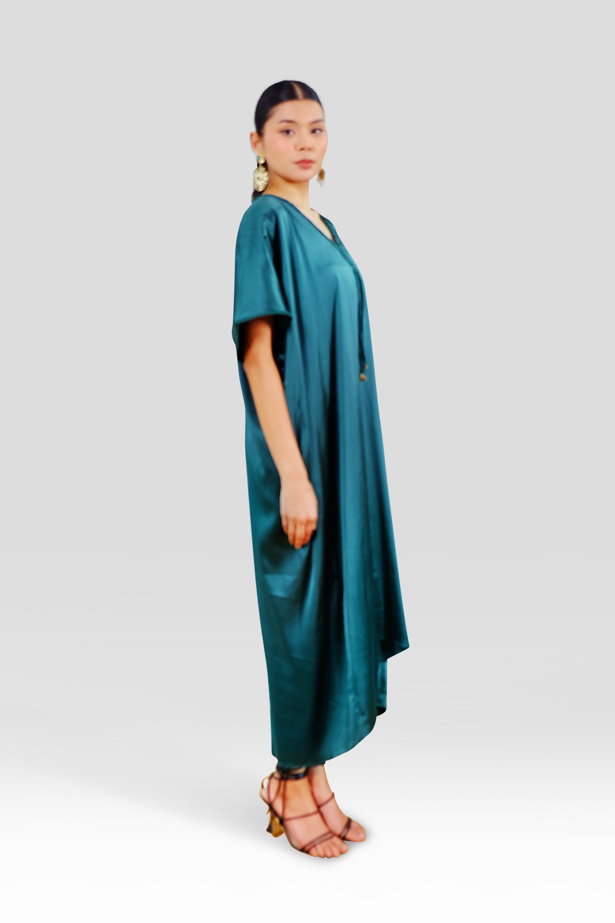 SILK MID LENGTH KAFTAN