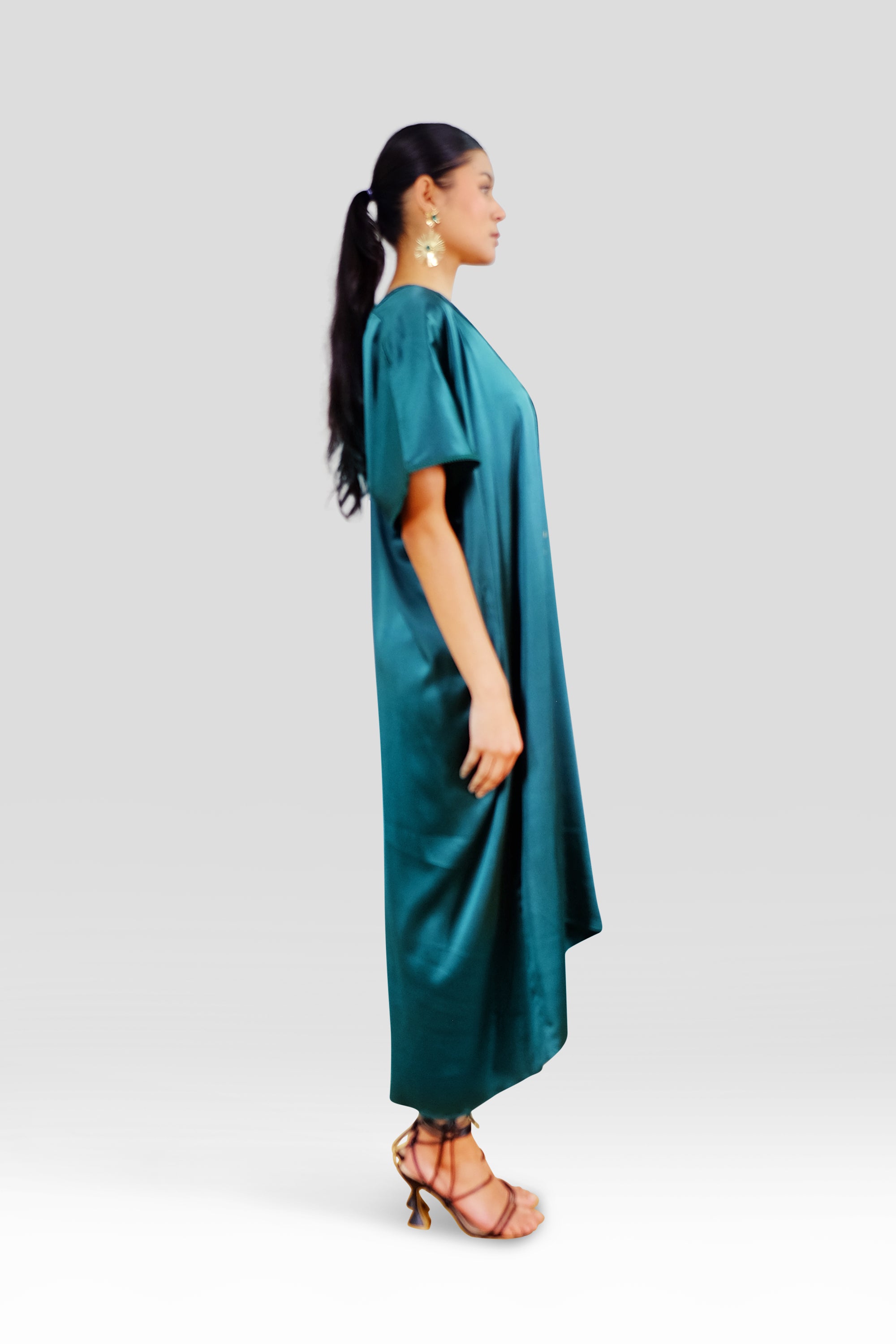 SILK MID LENGTH KAFTAN