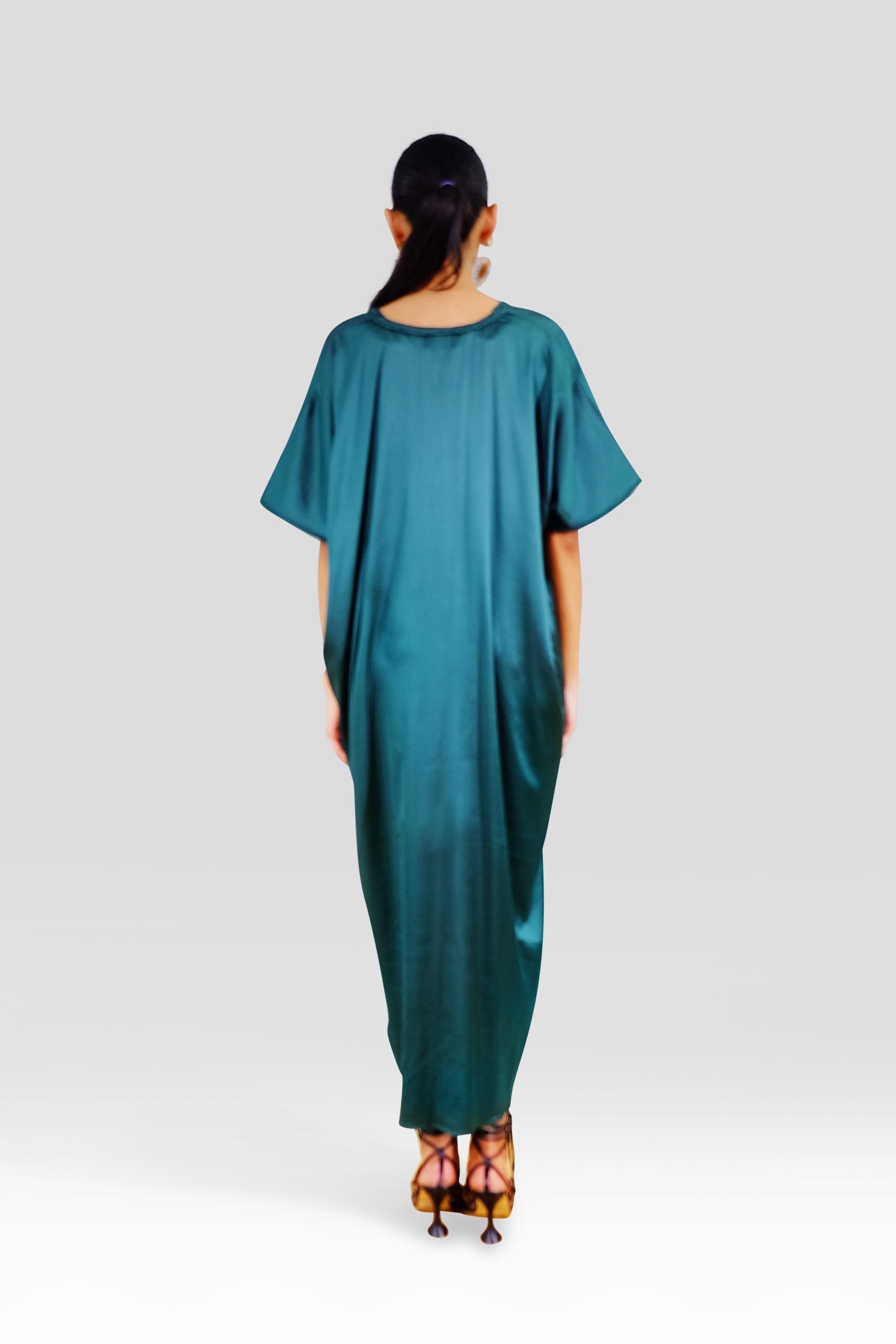 SILK MID LENGTH KAFTAN