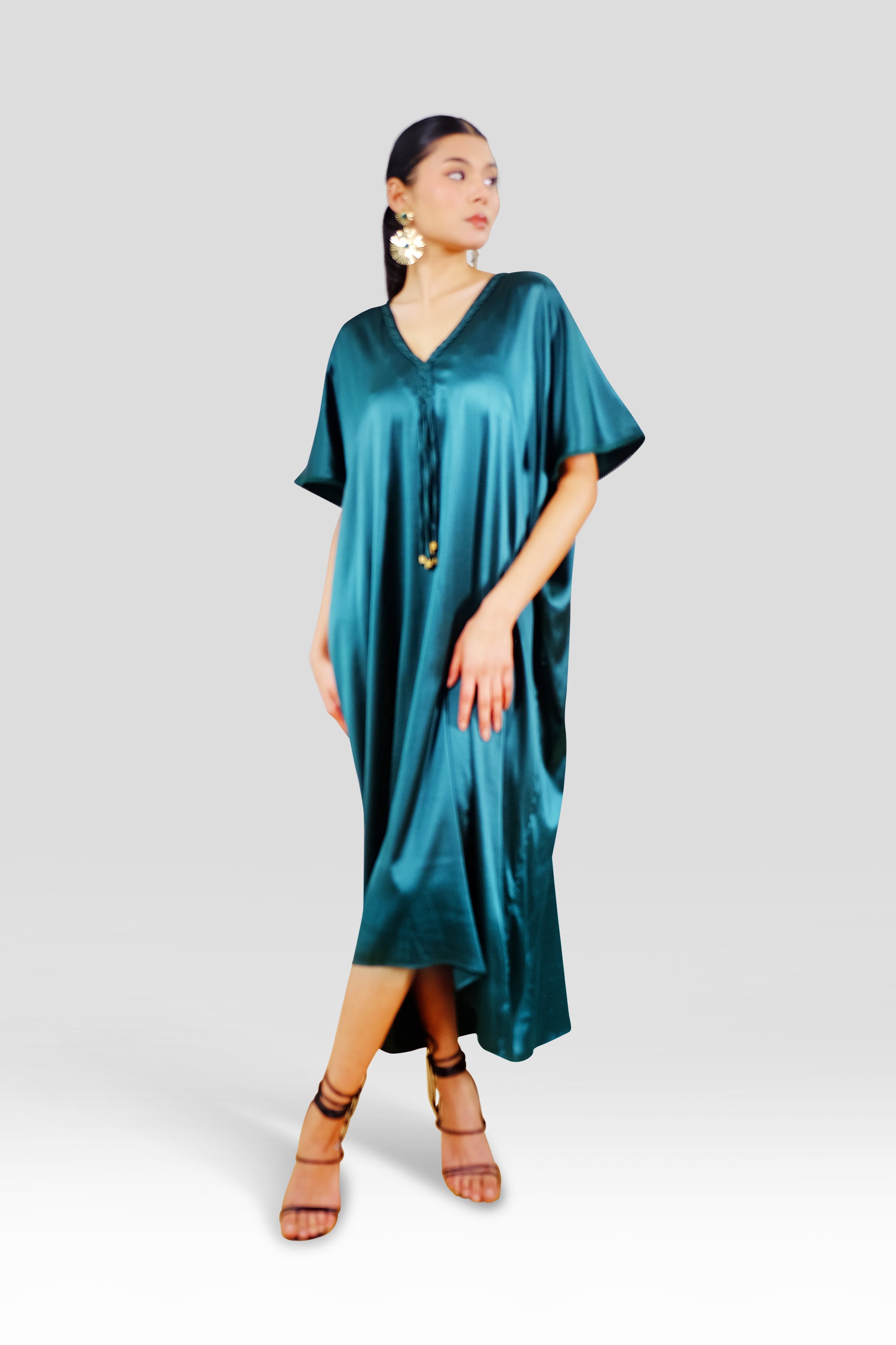 SILK MID LENGTH KAFTAN