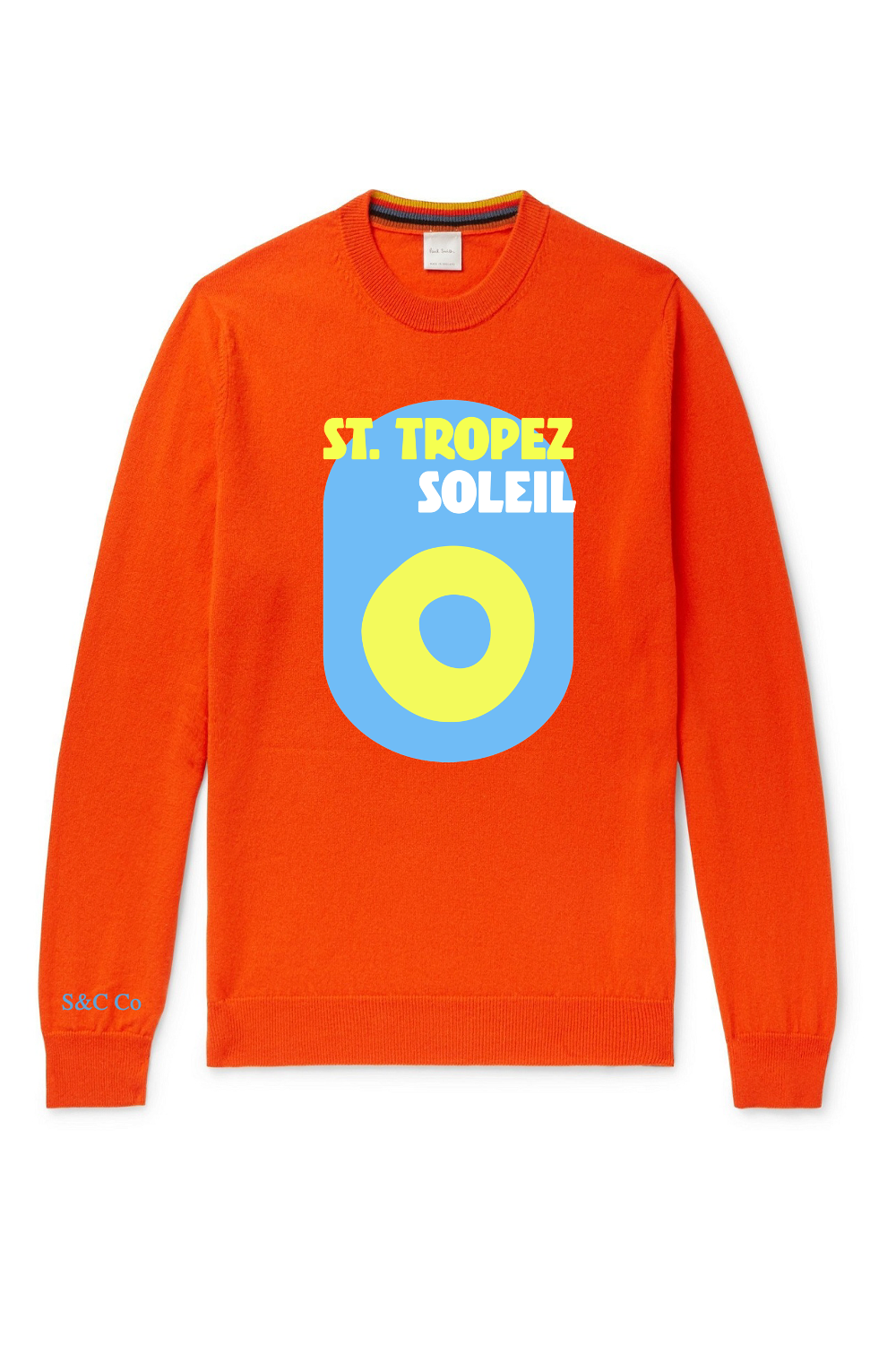 ST TROPEZ SOLEIL MERINO WOOL SWEATER