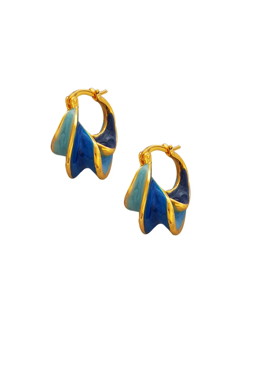 EARRINGS - SIENNA BLUE