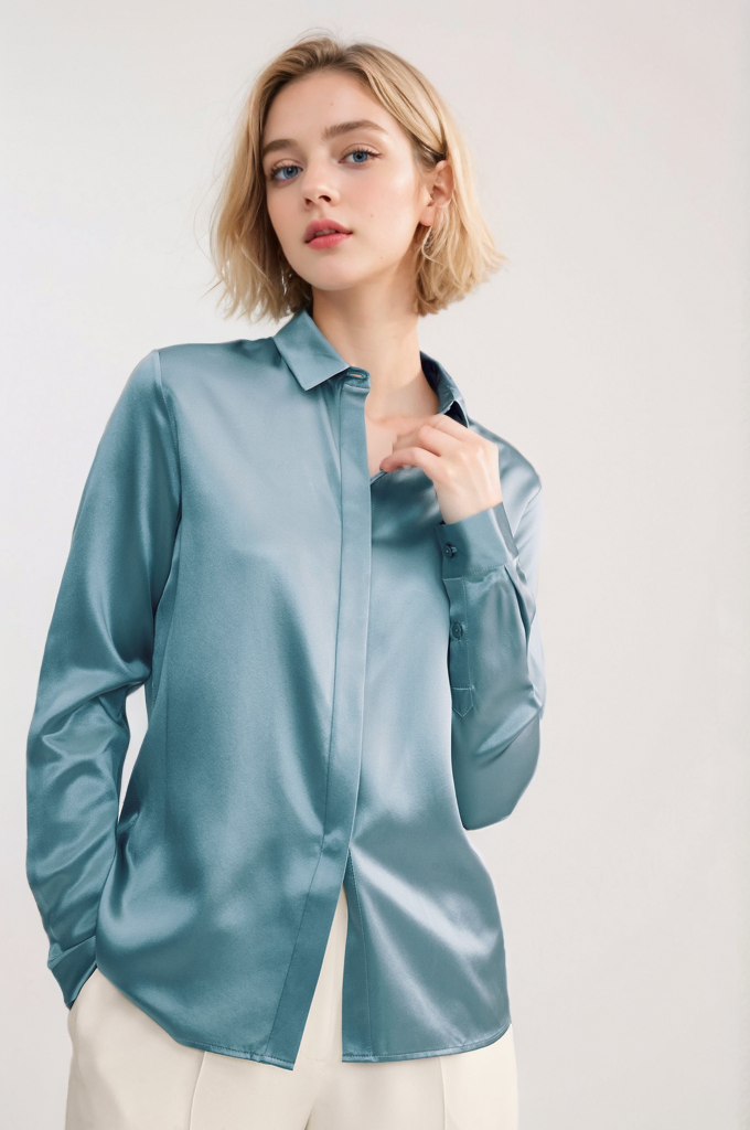 SILK DRESS SHIRT