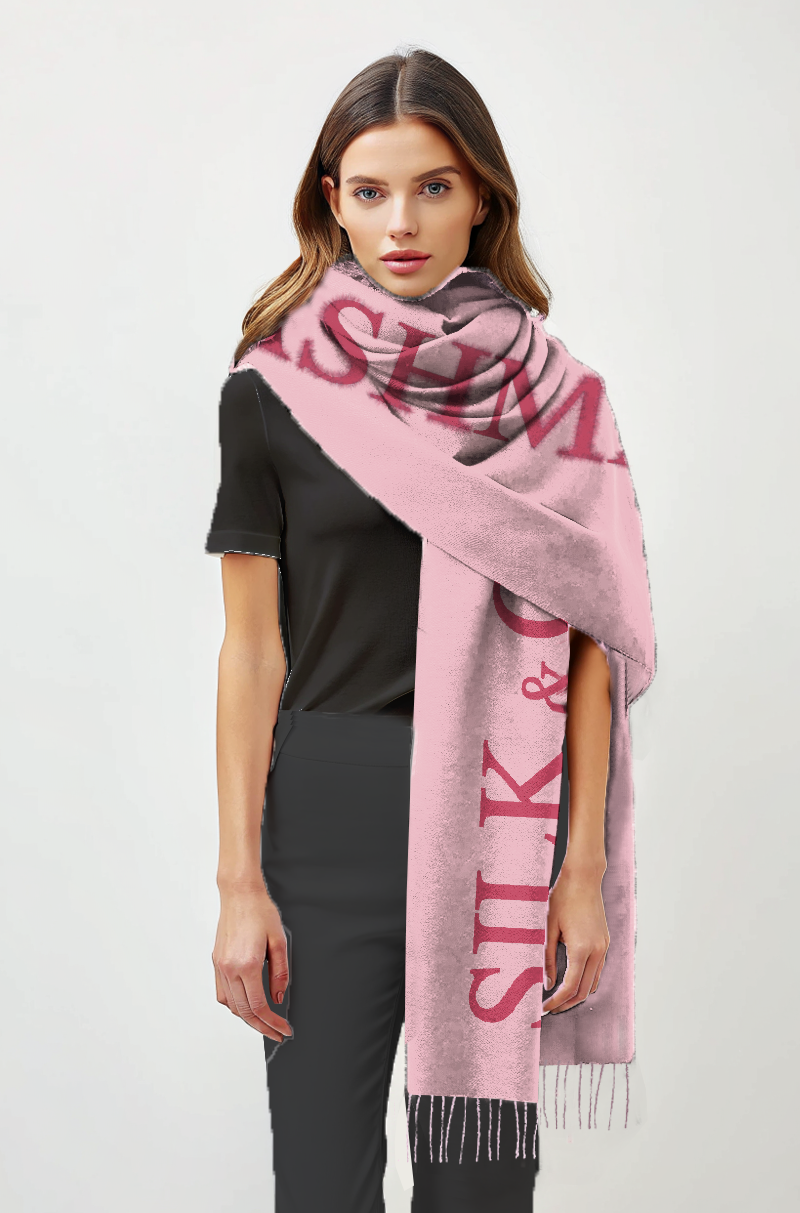 INTARSIA SCARF