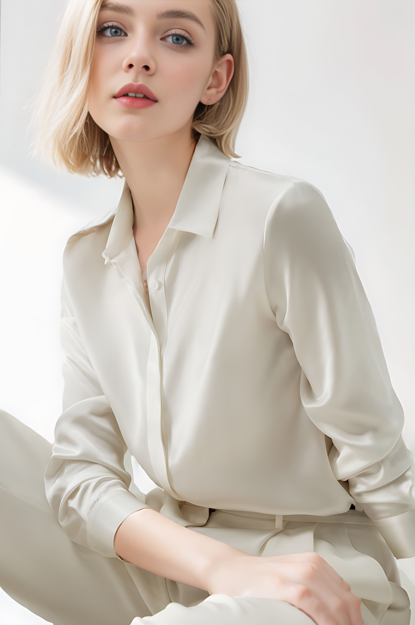 SILK DRESS SHIRT